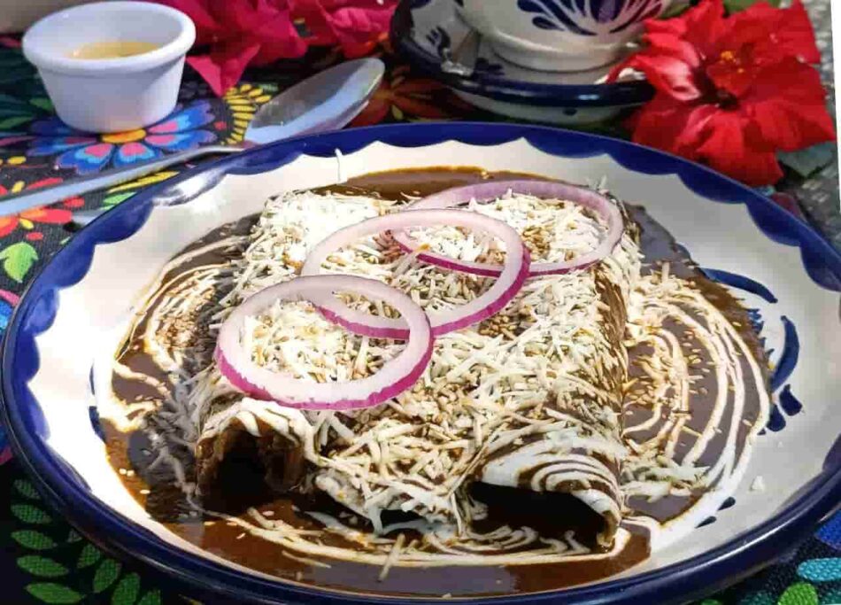 Enchiladas de pollo